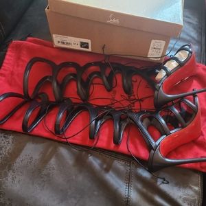 Christian louboutin 37.5 heels Sandals